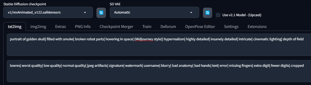 Screenshot showing making diffusing easier