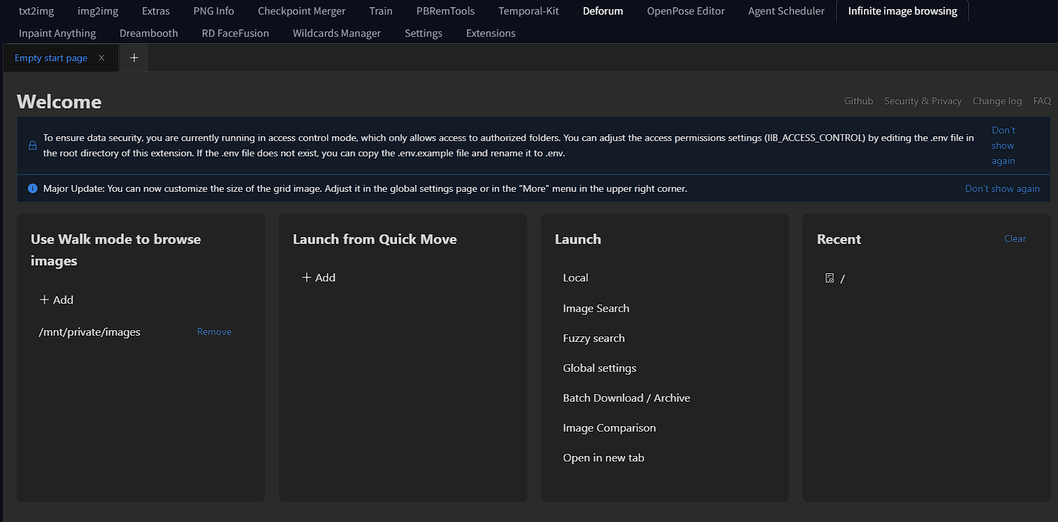 Screenshot showing itHub adieyal Infinite-image-browsing <img src=" class="kg-image" alt="" loading="lazy" width="1521"...