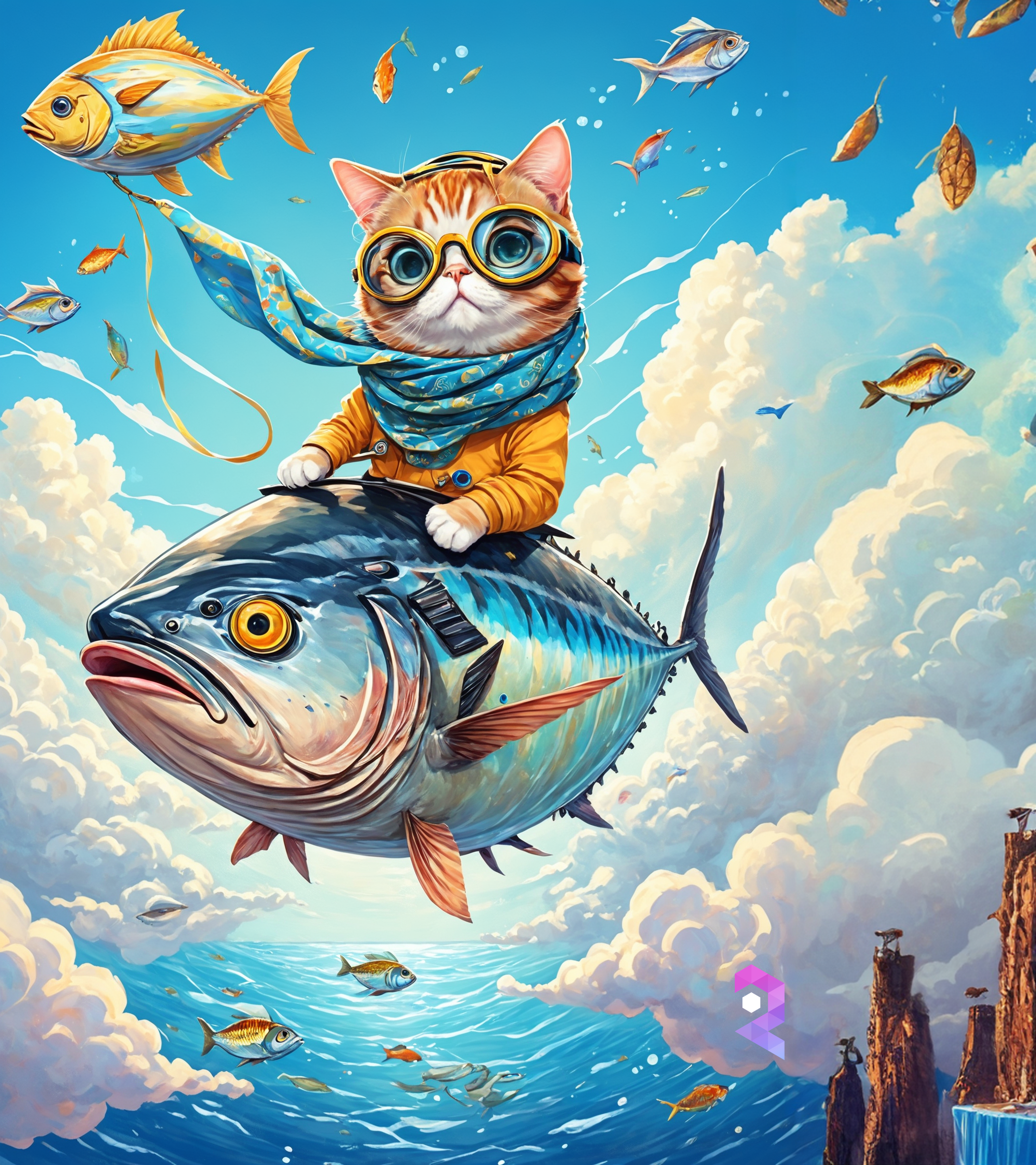 Hero image for Outpainting with Fooocus: Learn how to use outpainting with Fooocus to extend compositions, add scene context, and create larger...