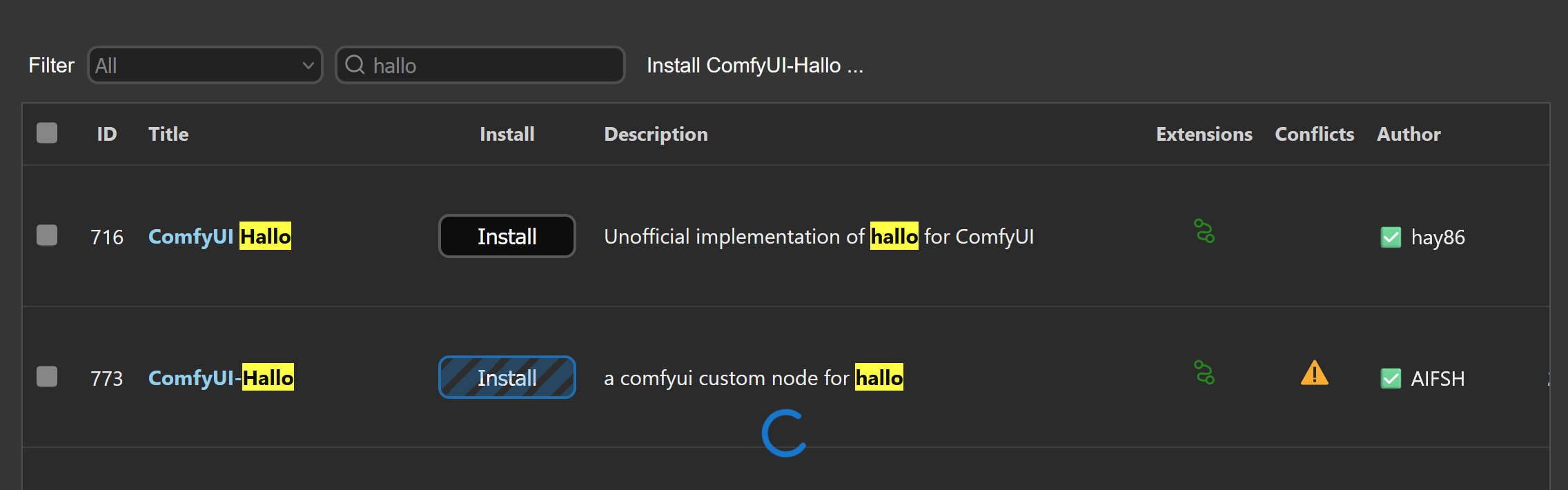 2384w" sizes="(min-width: 720px) 720px"> In the search box, type “Hallo”