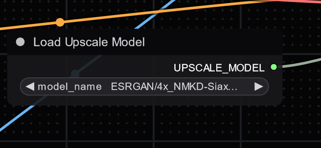 Screenshot showing the model if needed depending on the image you chose to process
