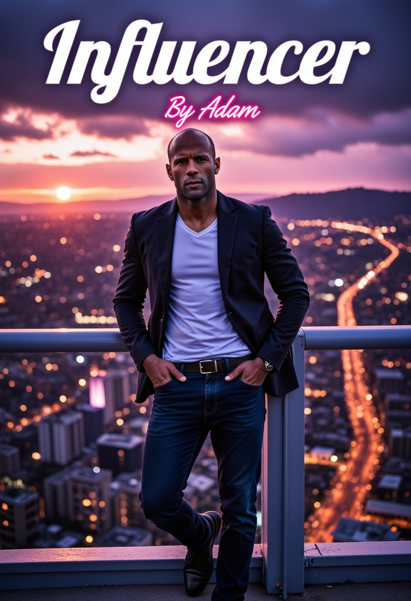 Screenshot showing tyle or subject (in this case, the male influencer)