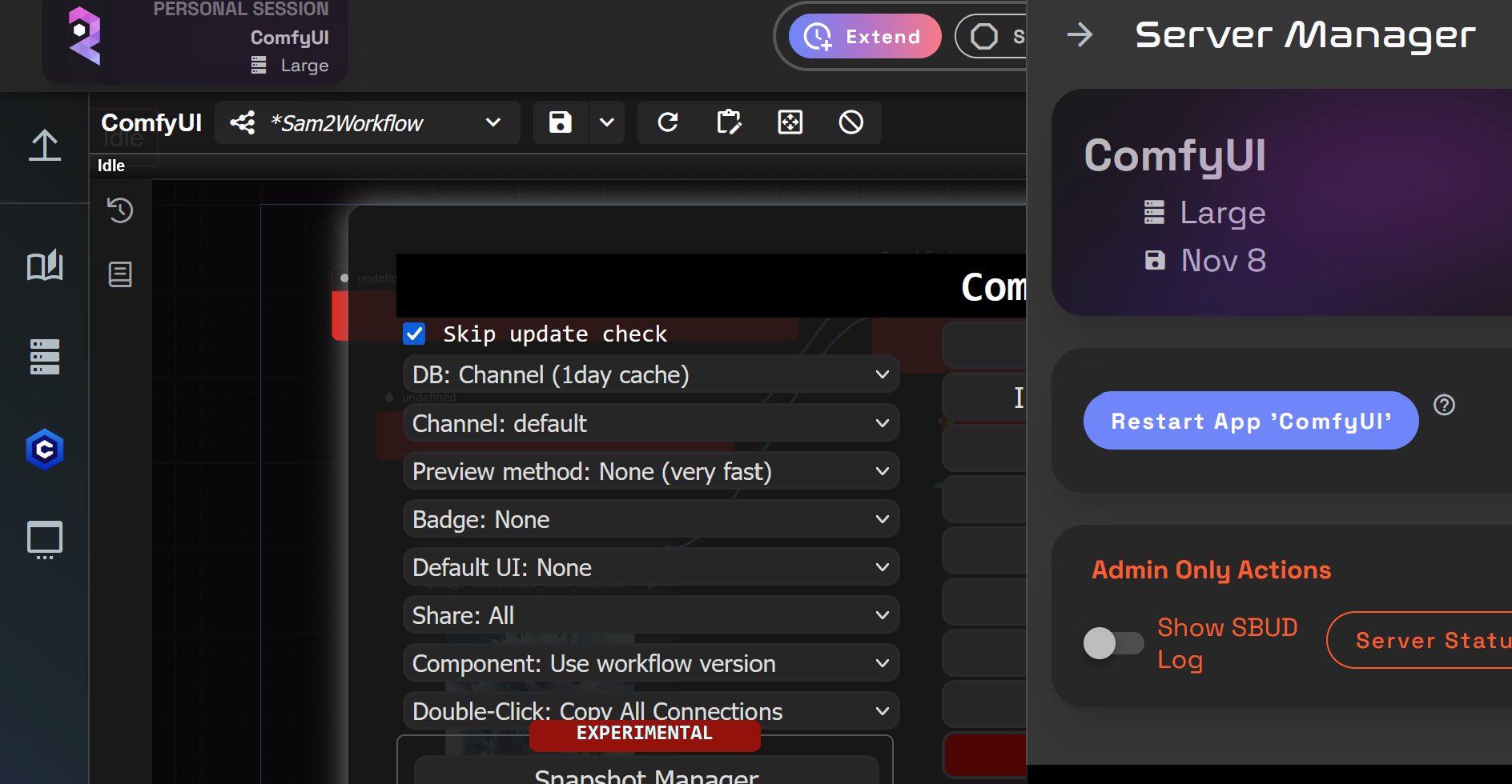 RunDiffusion . Follow these steps to set up and run the workflow. On the RunDiffusion platform, select the ComfyUI applicatio
