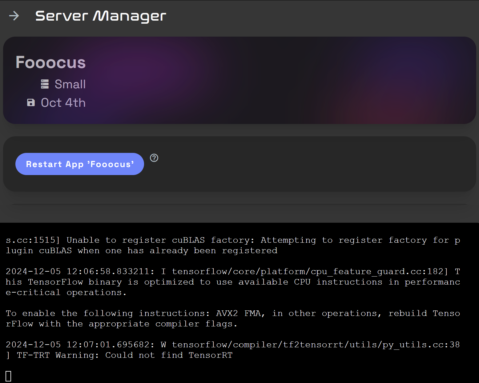Screenshot showing Real-time activity and troubleshooting