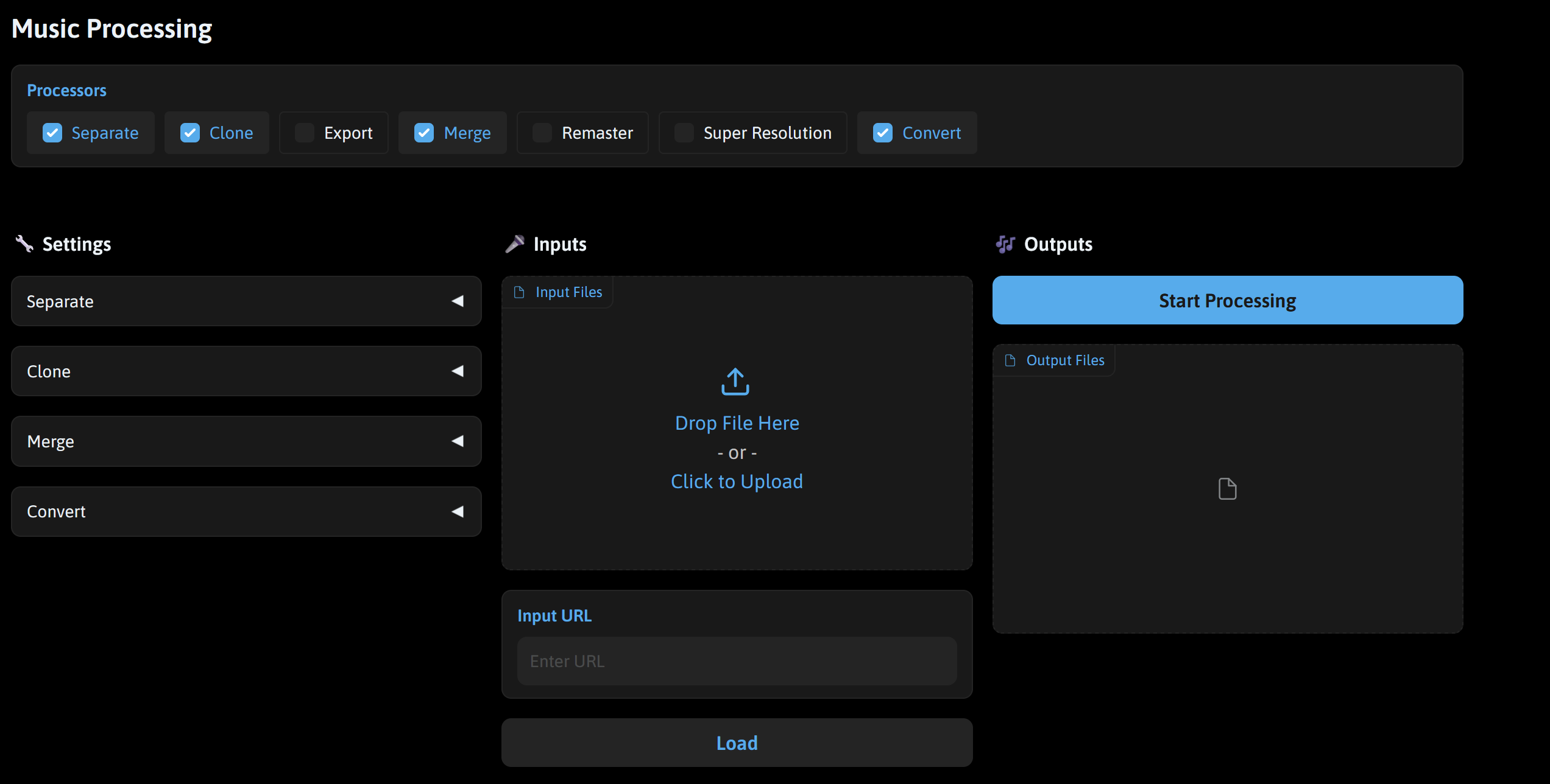 Screenshot showing Audio with an AI voice model