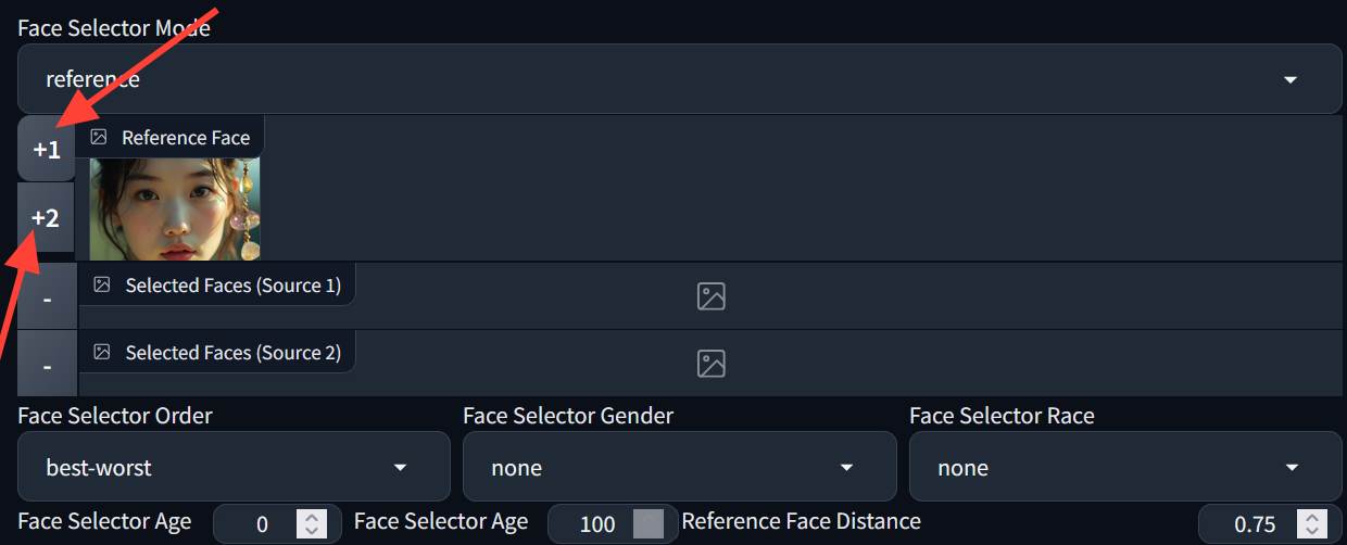 Face Selector screenshot