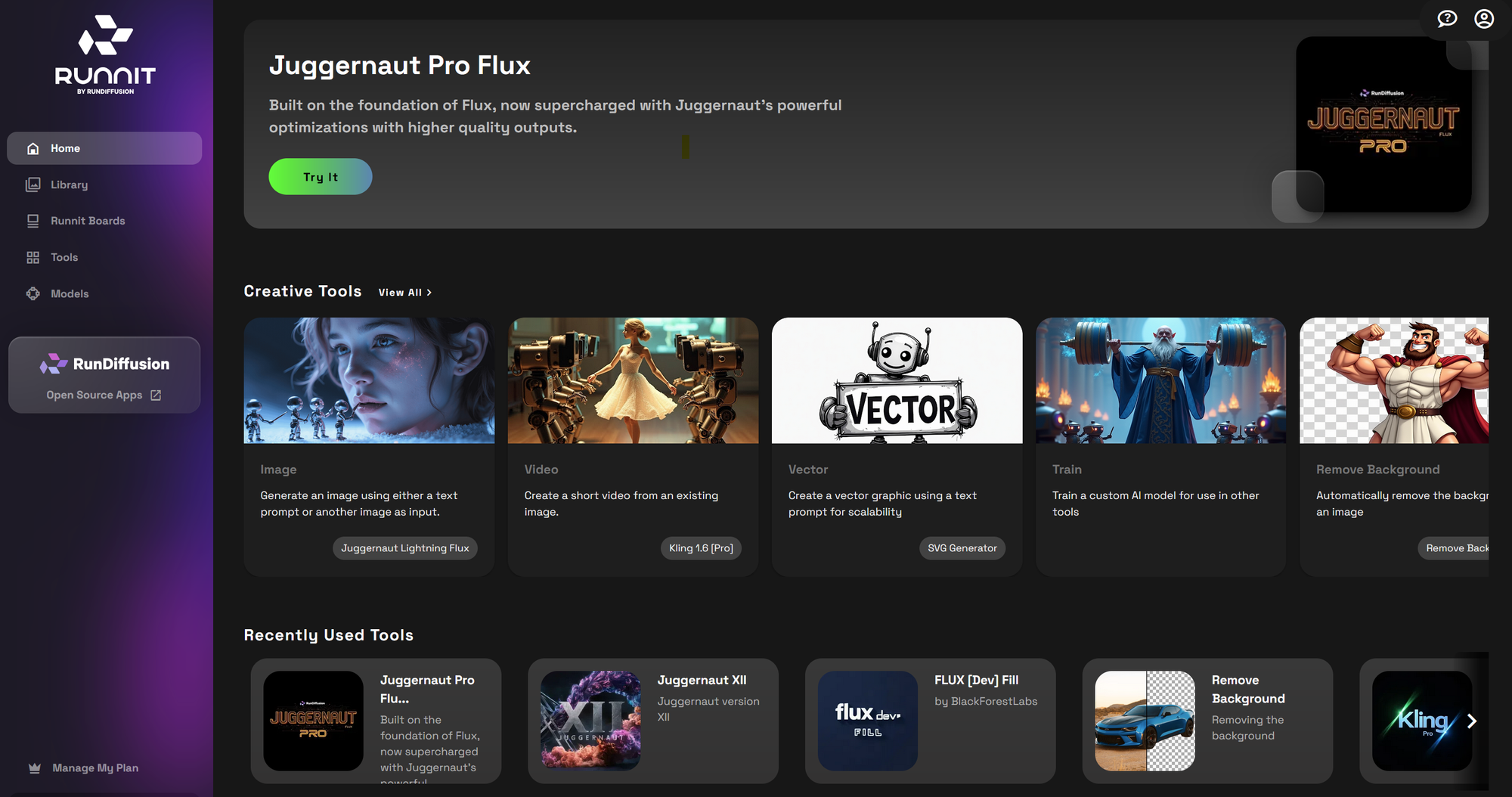 How to Train a Model in Runnit Lora Trainer screenshot