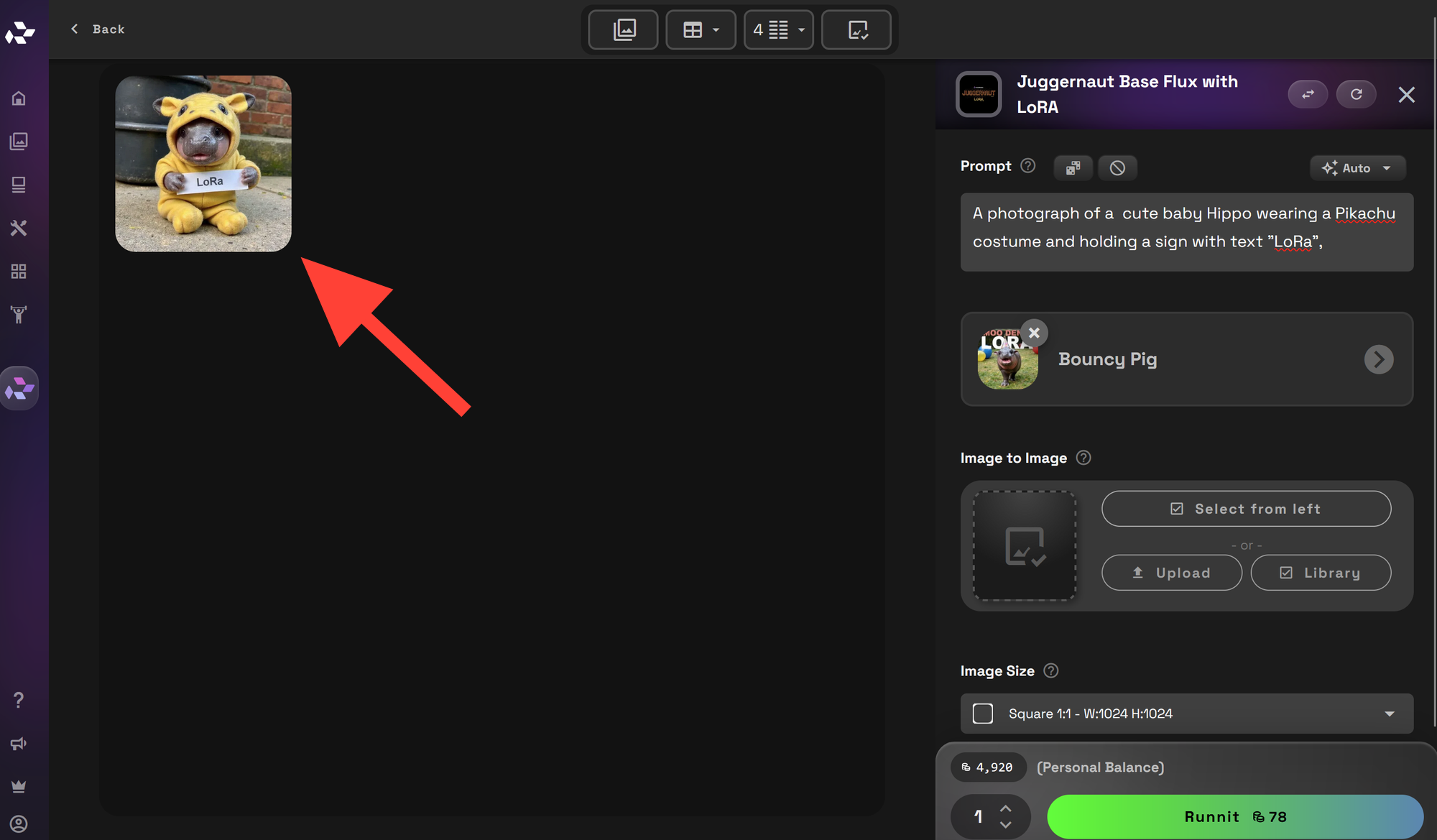 Examining your image screenshot