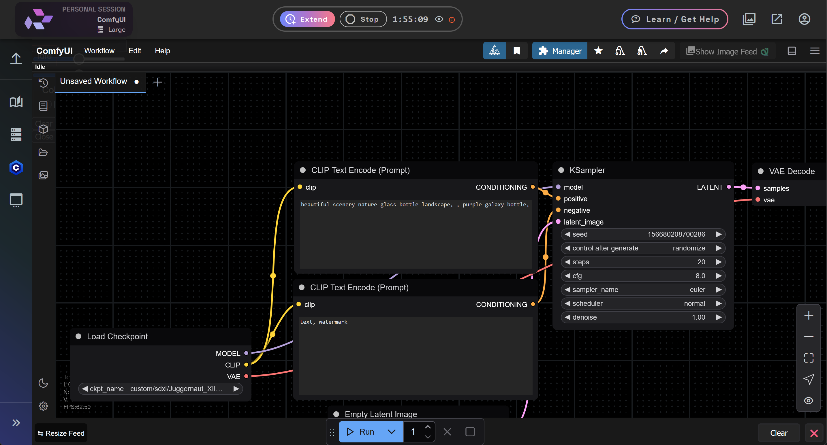 New Layout screenshot