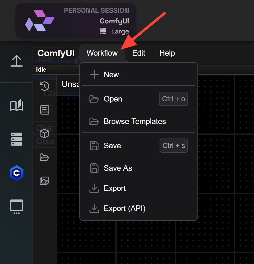 Drop Down Menus screenshot