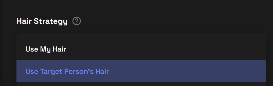 ✅ Choose Hair Strategy screenshot