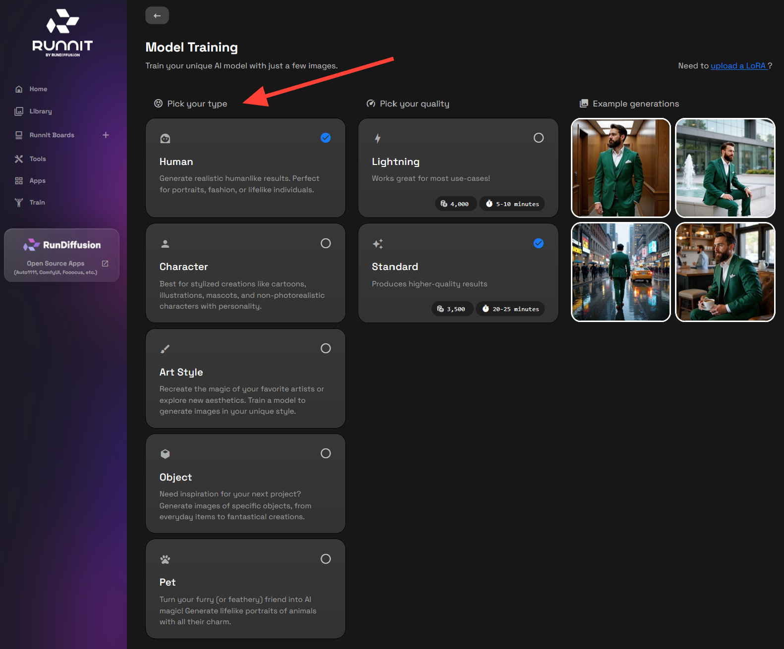 Screenshot showing reate a specific artist’s look or invent a style of your own Object – From everyday products to...