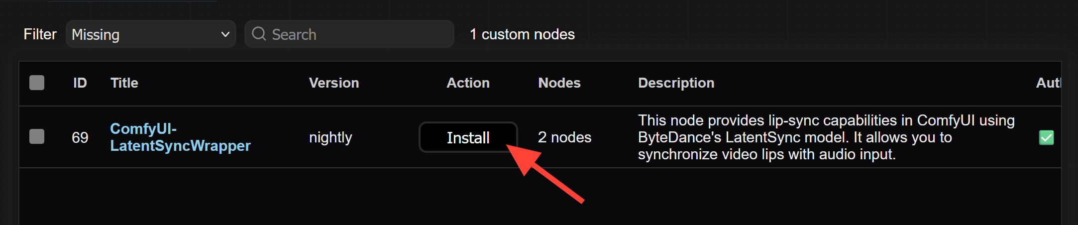 LatentS-Video-Audio LatentS-Video-Audio.json 8 KB download-circle Load the workflow. Once your workflow is loaded. You may ge