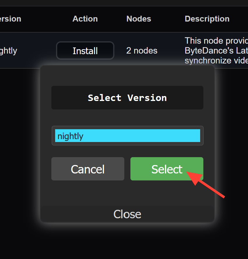 LatentS-Video-Audio LatentS-Video-Audio.json 8 KB download-circle Load the workflow. Once your workflow is loaded. You may ge