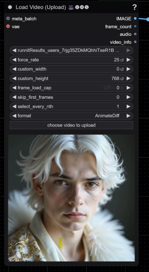 LatentS-Video-Audio LatentS-Video-Audio.json 8 KB download-circle Load the workflow. Once your workflow is loaded. You may ge