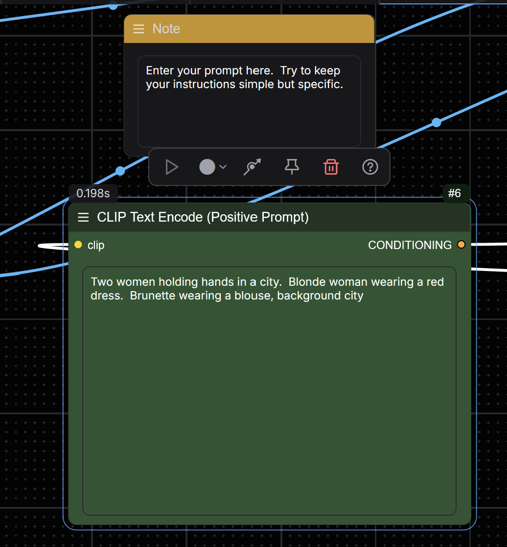 Screenshot showing Keep it simple and direct but be specific