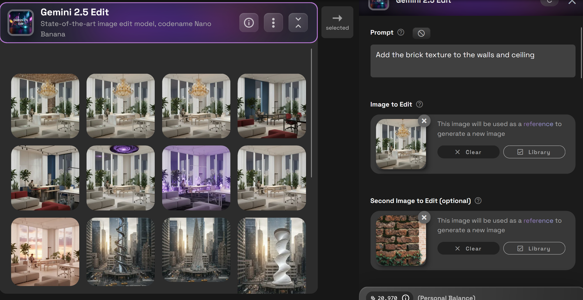 here . Required: Gemini 2.5 Edit Ideogram V3 Reframe Optional (customize as needed): Gemini 2.5 (Text-to-Image generation) Ju