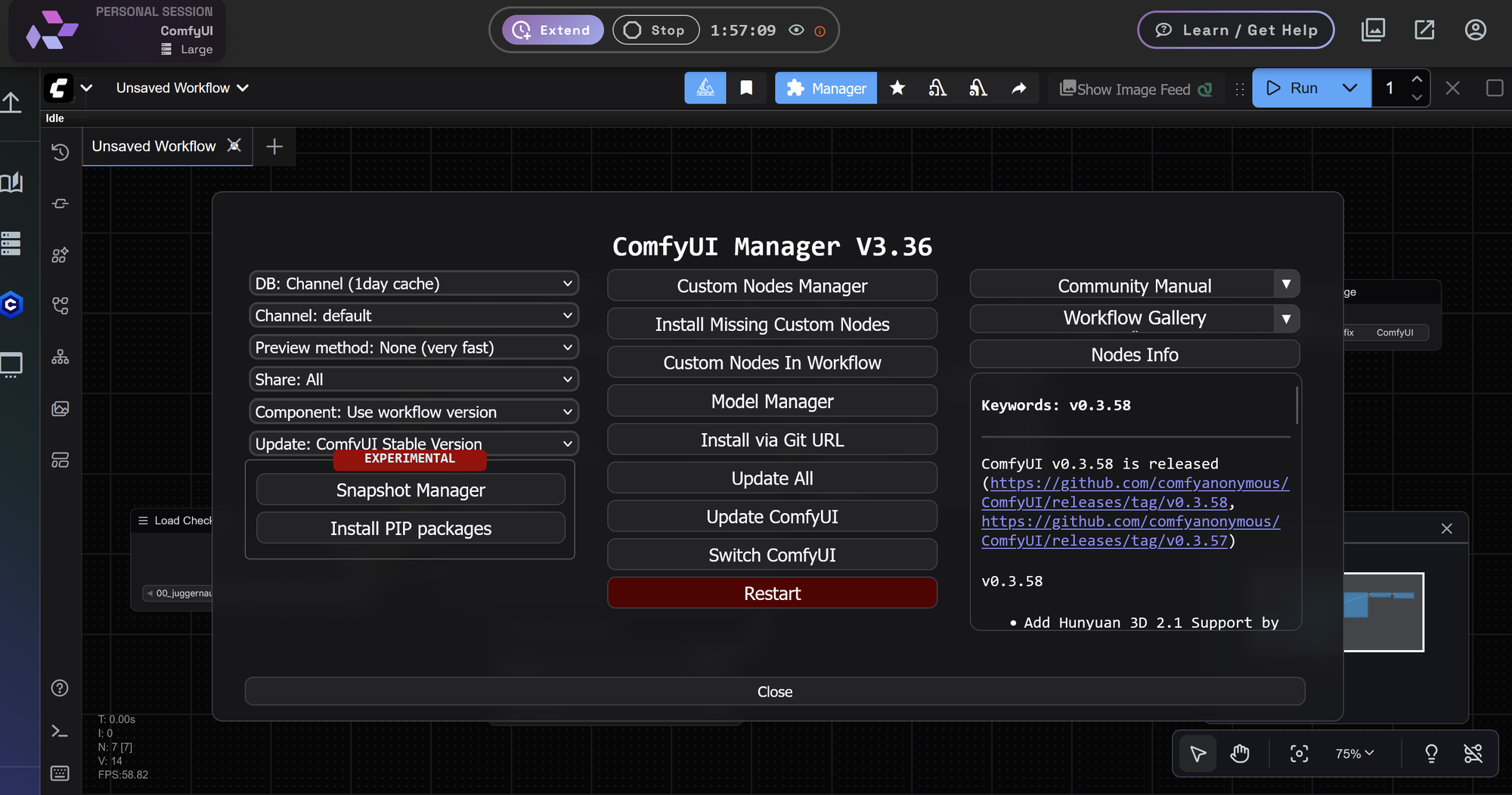 Screenshot showing atically, paste its GitHub URL and click Install