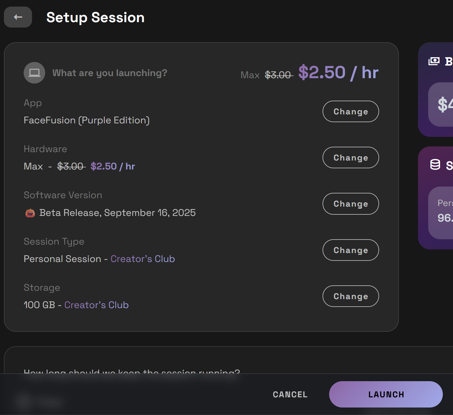 Open Source Apps . On the left sidebar choose ComfyUI then click select . Select ComfyUI on the right side and click Launch .