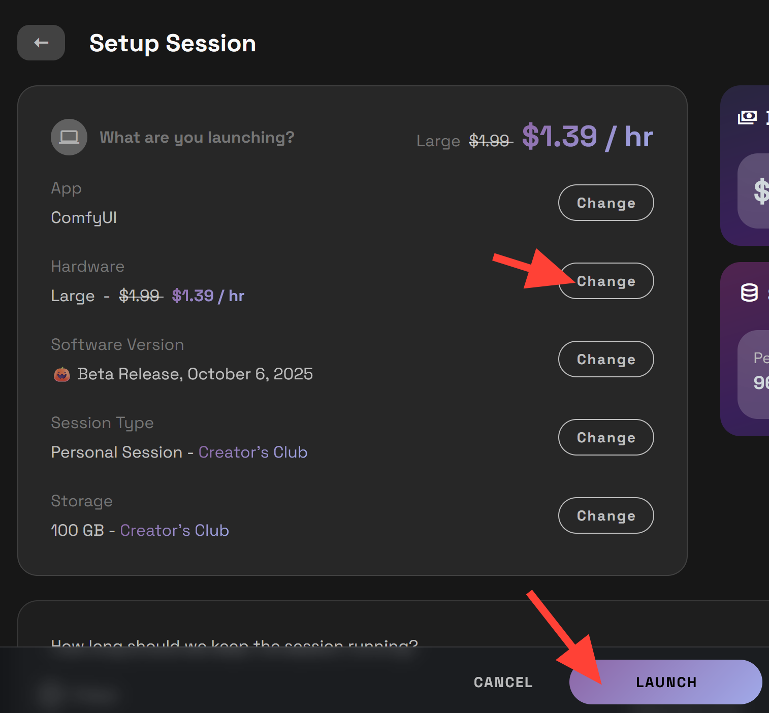 Screenshot showing 0w" sizes="(min-width: 720px) 720px"> You can use a Medium server but we recommend a Large server...