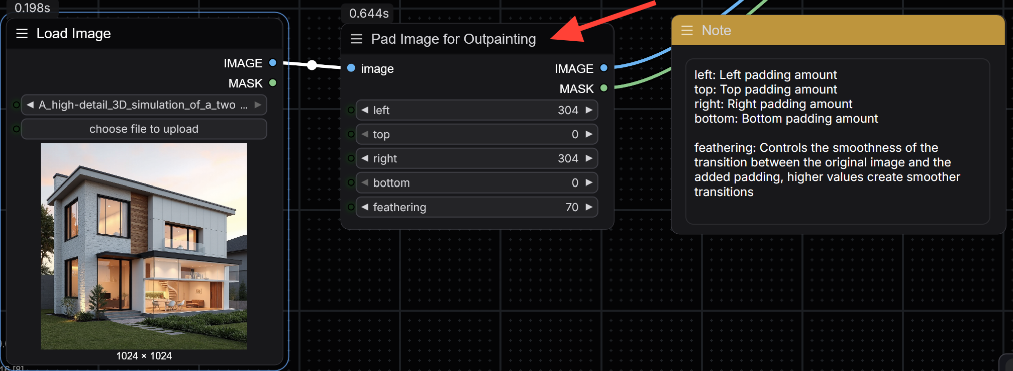 Screenshot showing our needs