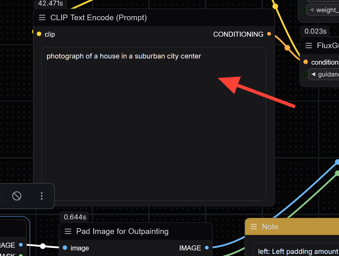 Screenshot showing nter your prompt