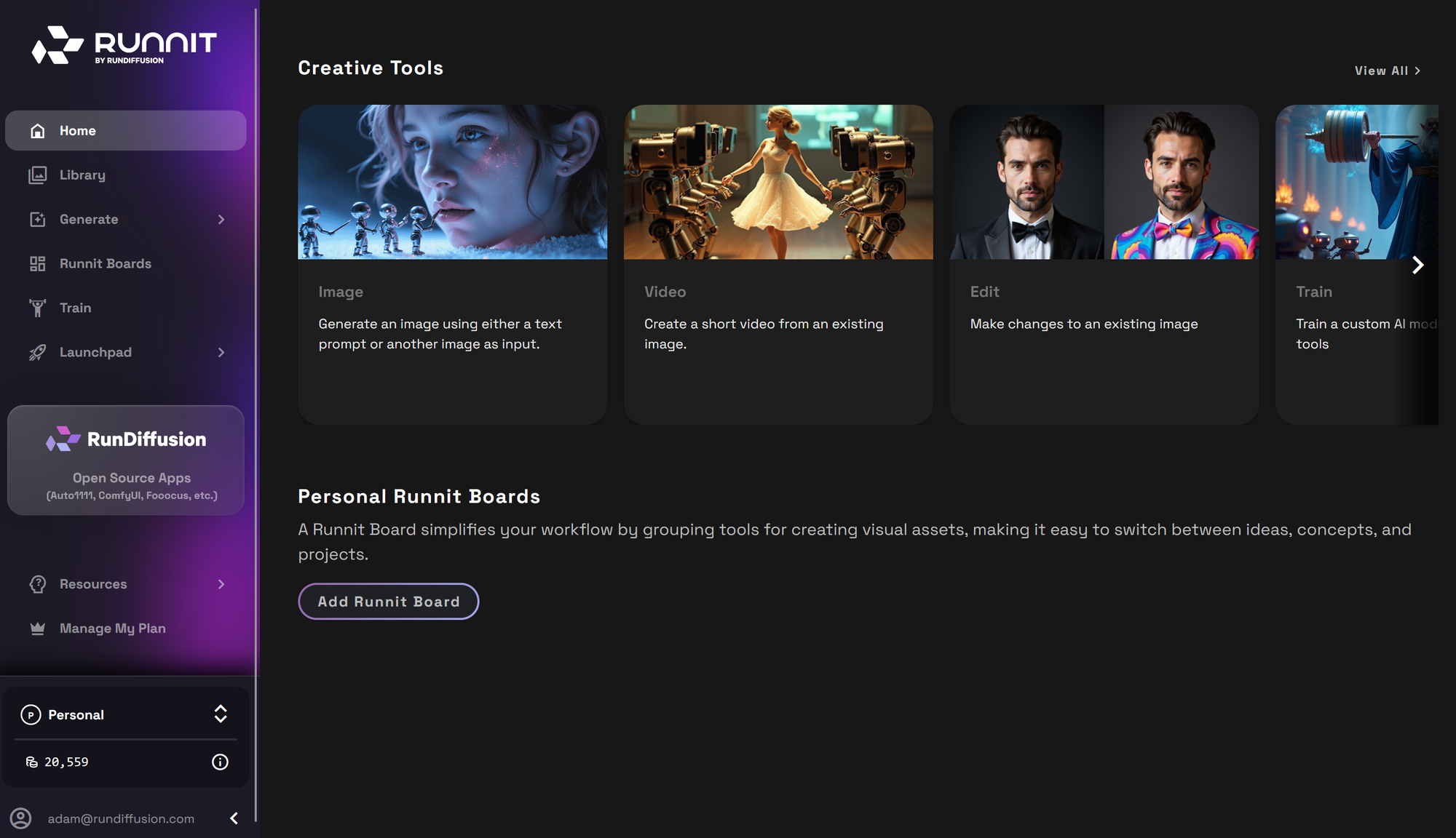Screenshot showing or create an account Create a free account or log in Access the Runnit Platform" loading="lazy"...