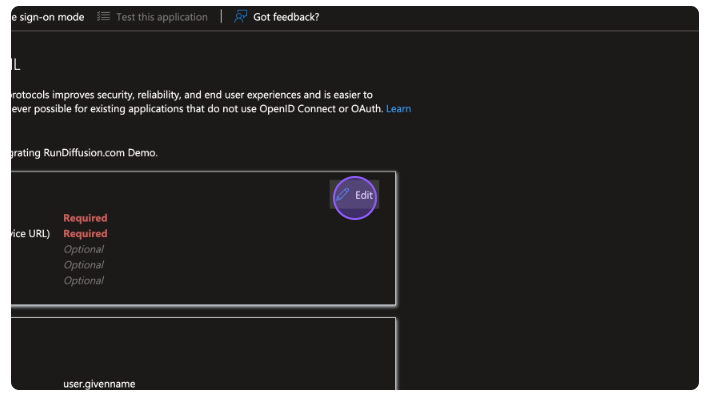sales@rundiffusion.com . Introduction Setting up Single Sign-On (SSO) for your organization streamlines user access and enhan
