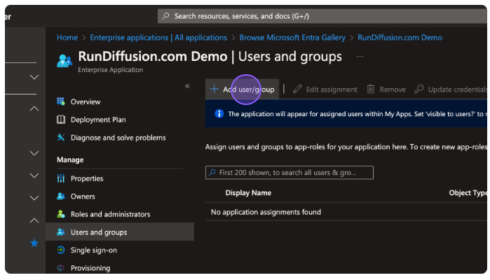 sales@rundiffusion.com . Introduction Setting up Single Sign-On (SSO) for your organization streamlines user access and enhan