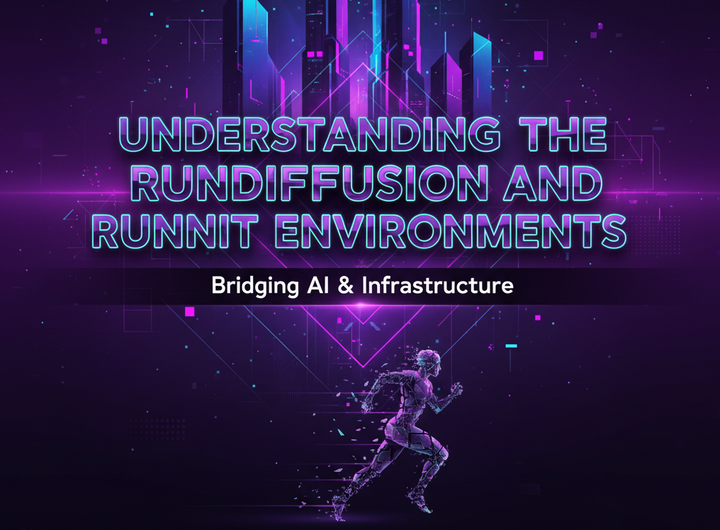 Hero image for Understanding the RunDiffusion and Runnit Environments: Understand the difference between RunDiffusion and Runnit environments so you can choose the right...