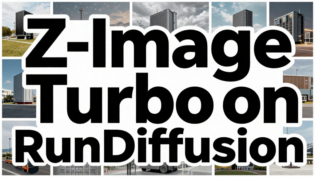 Z-Image Turbo on RunDiffusion