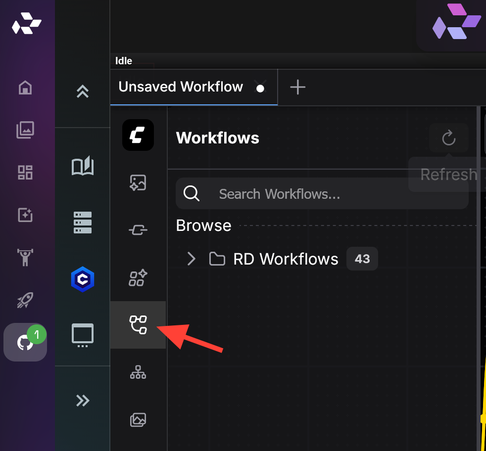 Screenshot showing 2000w" sizes="(min-width: 720px) 720px"> Open the RD Workflow folder