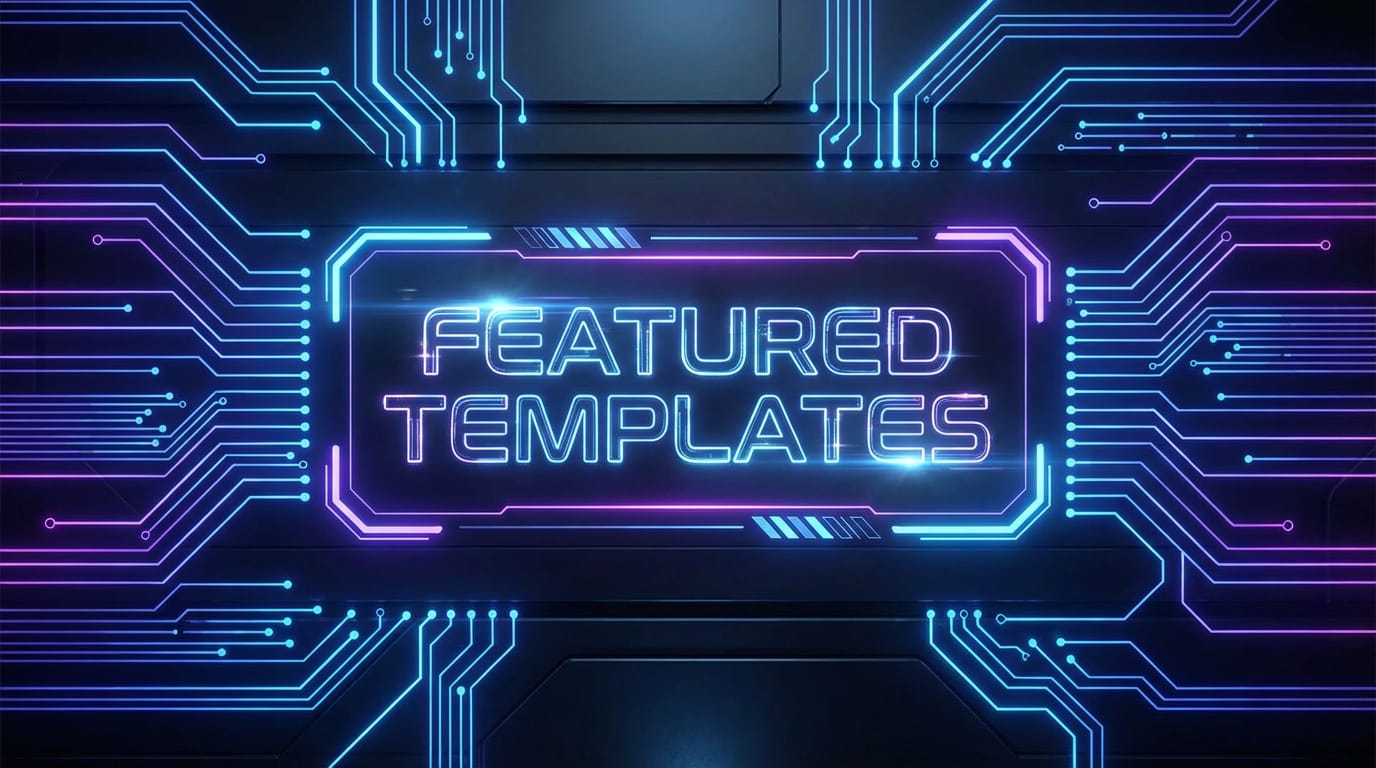 Featured Templates on RunDiffusion