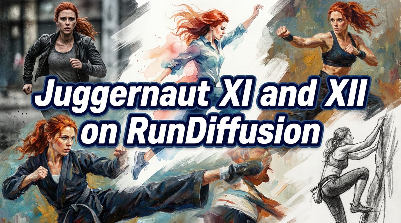 Juggernaut XI & XII on RunDiffusion
