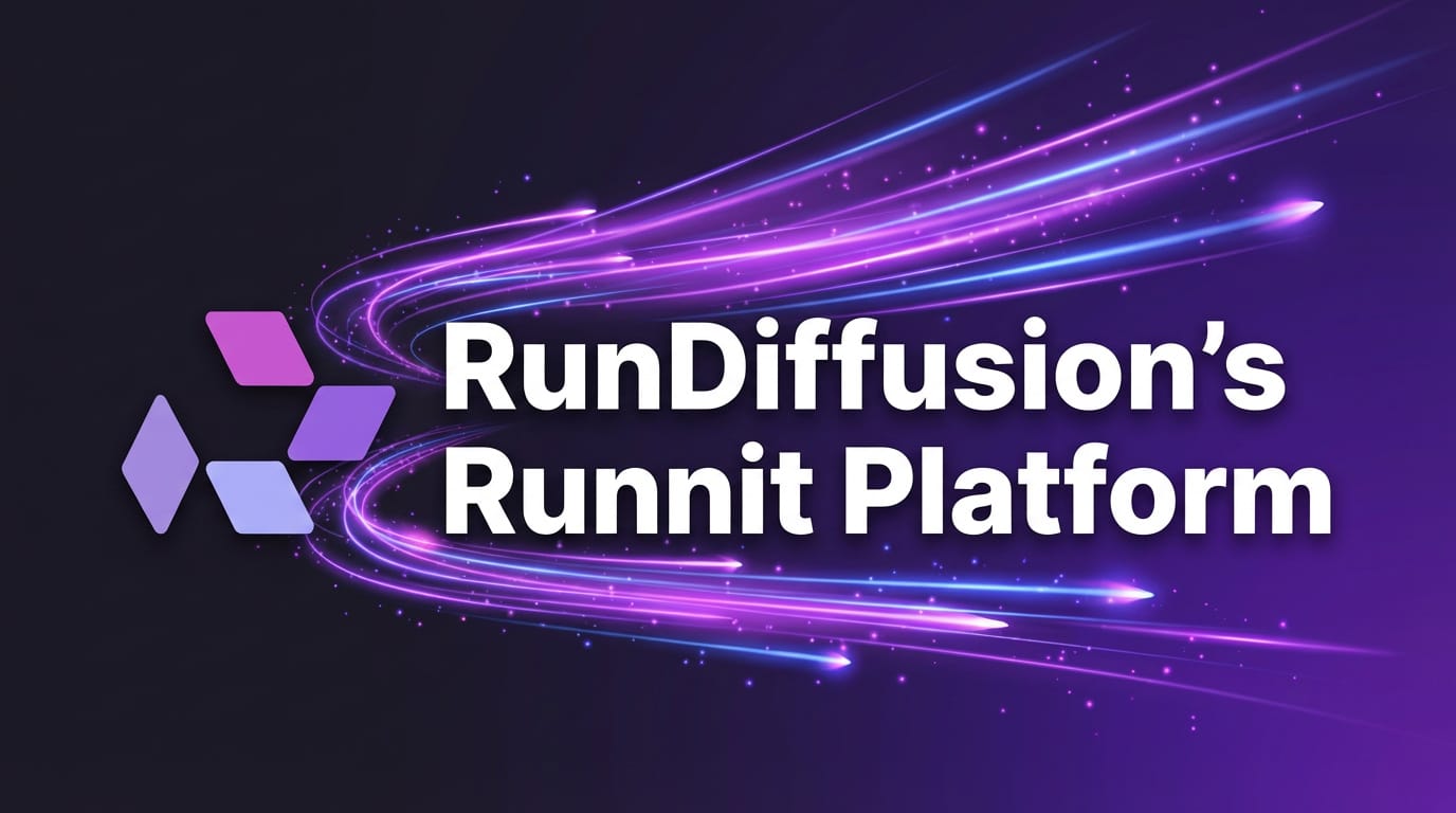 Hero image for Runnit: Explore Runnit, RunDiffusion’s all-in-one platform for creating images, videos, edits, and model-driven...