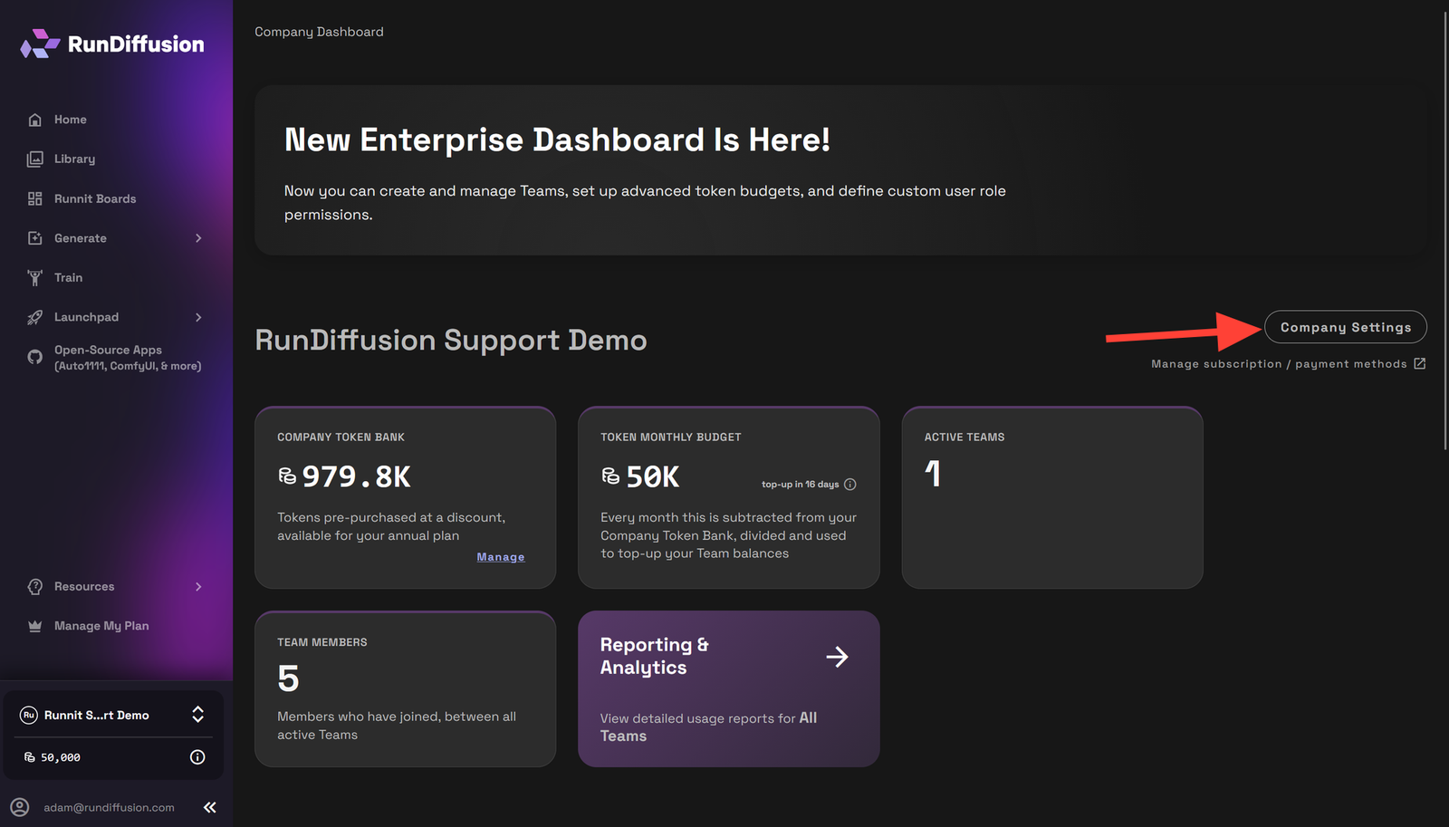 Screenshot showing 1000w, 1168w" sizes="(min-width: 720px) 720px"> Select Company Settings