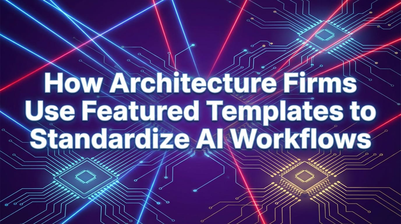 How Architecture Firms Use Featured Templates to Standardize AI Workflows