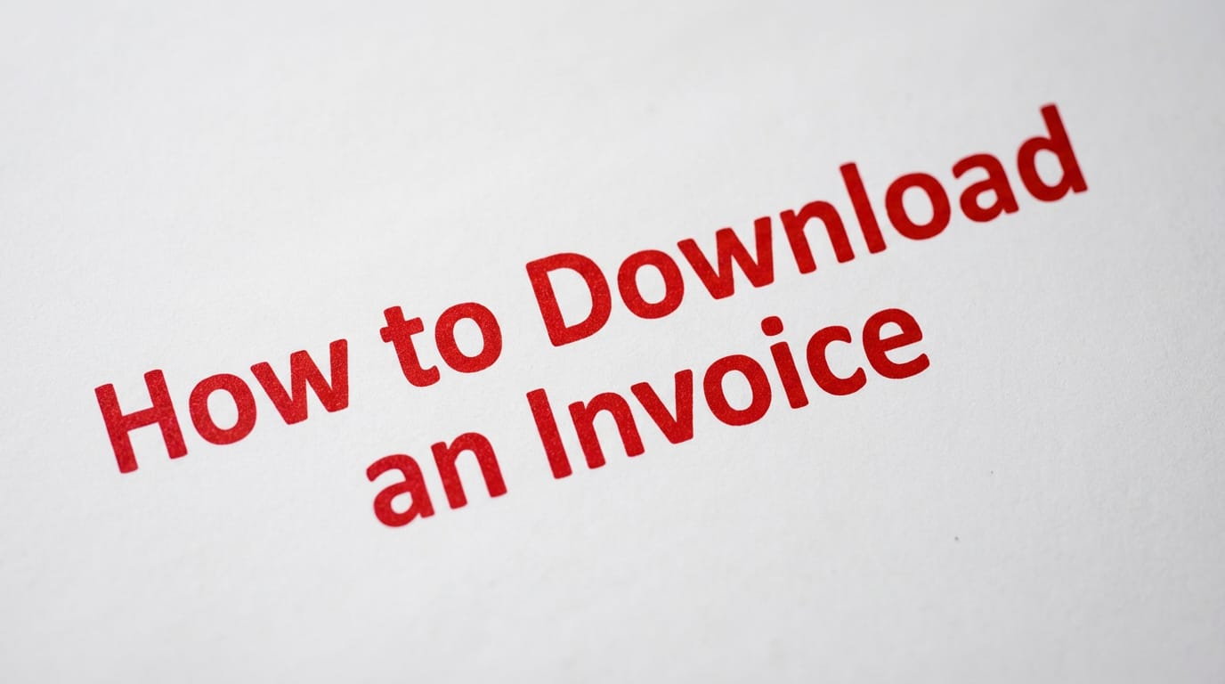 How to Download an Invoice from Your RunDiffusion Account