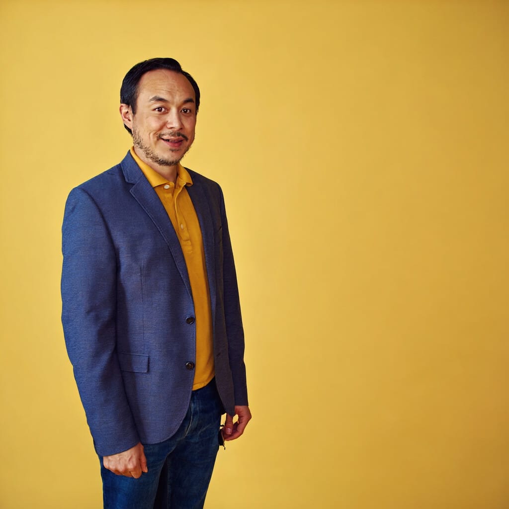 Composition keyword example for left side of frame