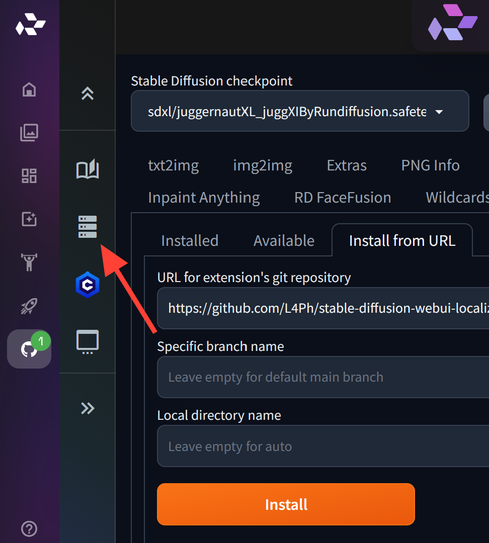 Left sidebar with Server Manager selected