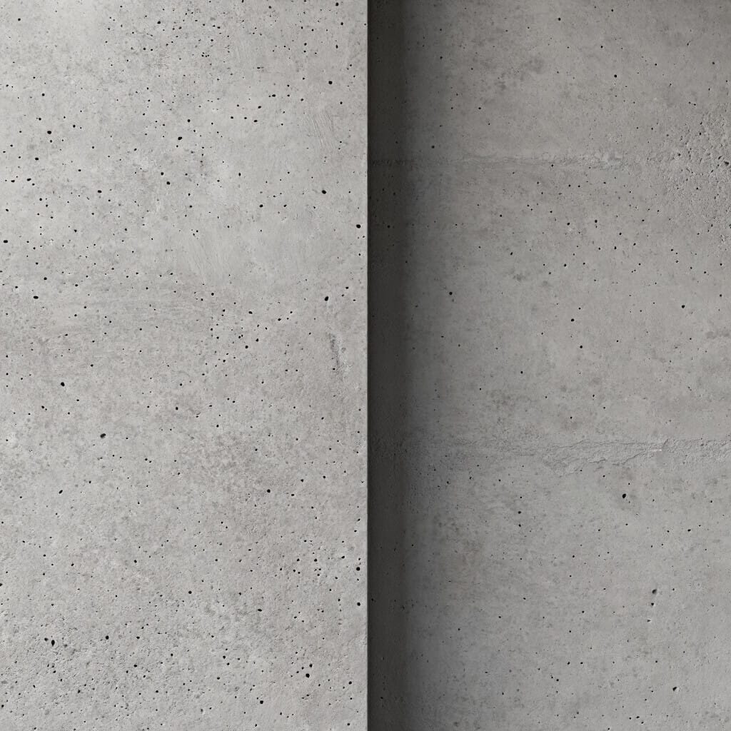 Materials keyword example for matte concrete