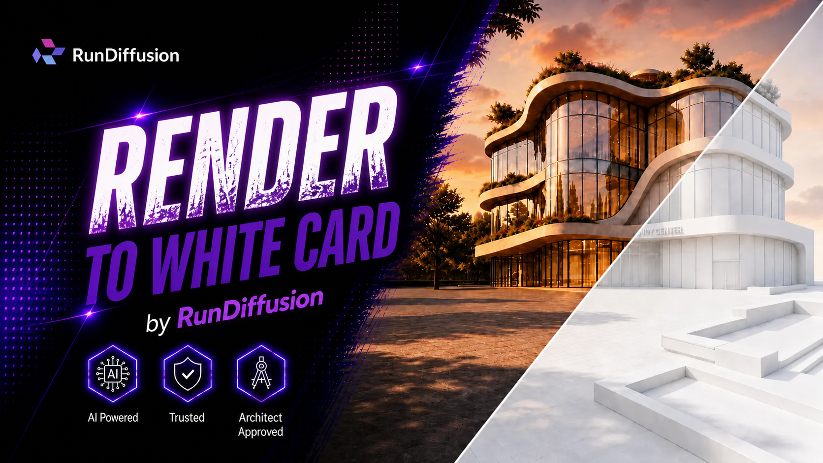 Render to White Card on RunDiffusion
