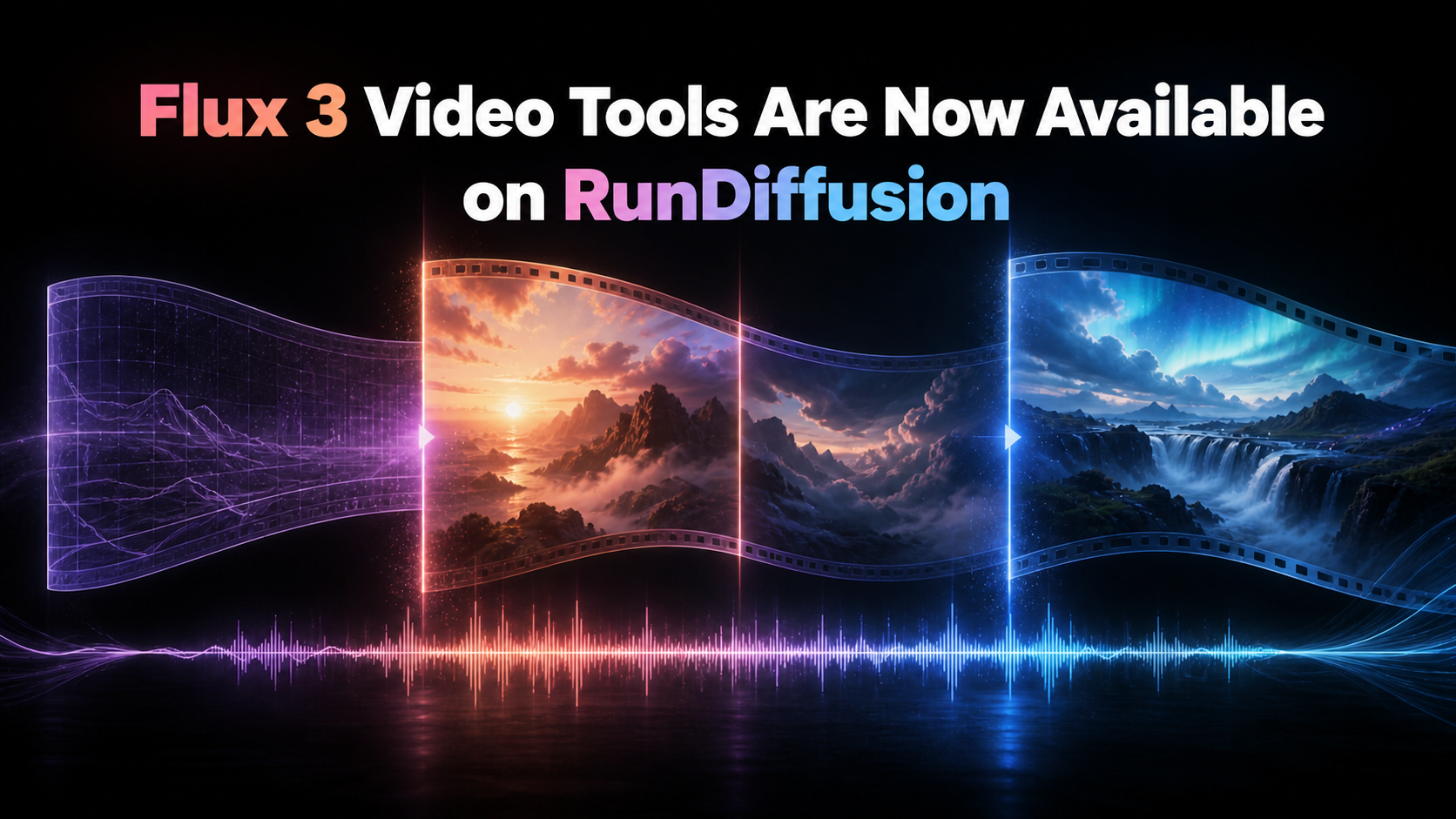 Flux 3 Video Tools Are Now Available on RunDiffusion