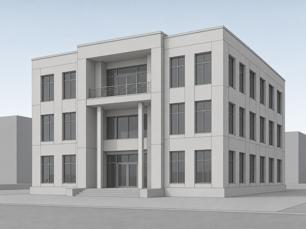 Source: Model view to exterior render