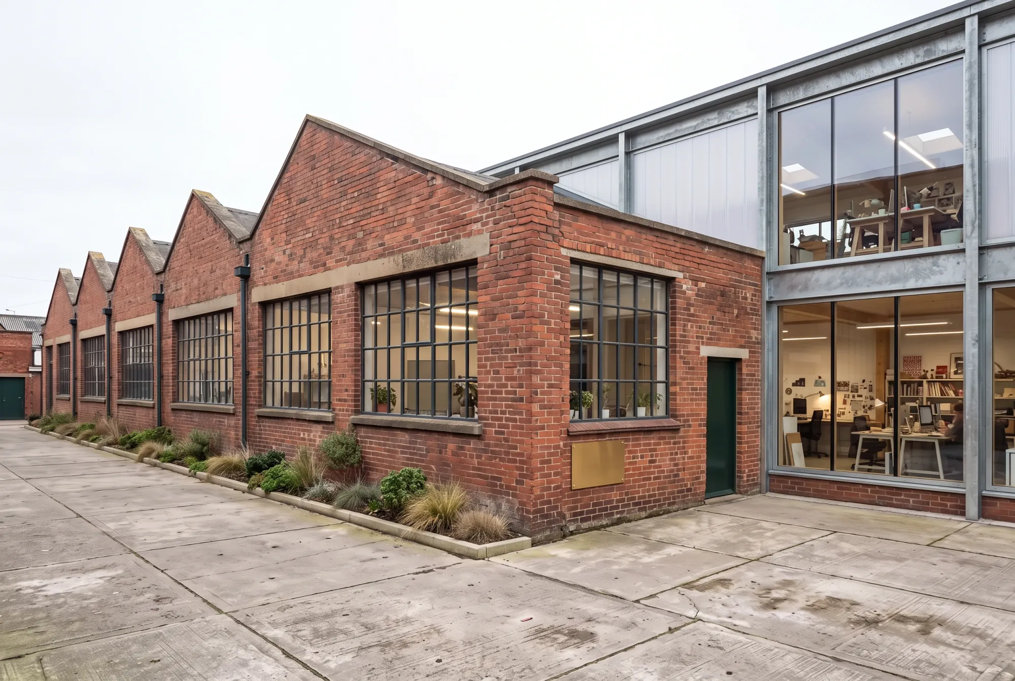 Translucent workshop extension