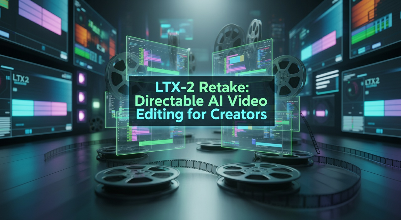 LTX-2 Retake: Directable AI Video Editing for Creators on RunDiffusion | RunDiffusion
