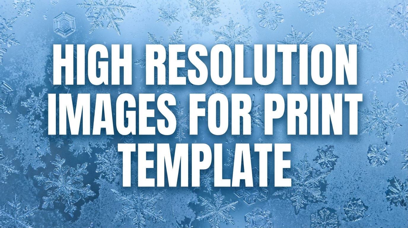 High Resolution Images for Print Template | RunDiffusion