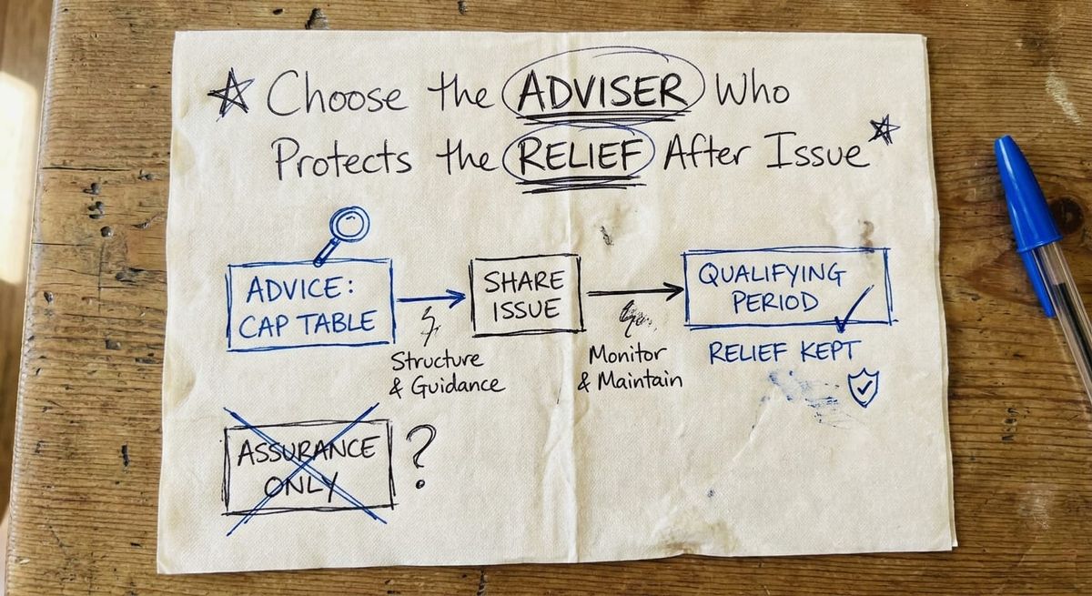 Choose the ADVISER Who Protects the RELIEF After Issue
