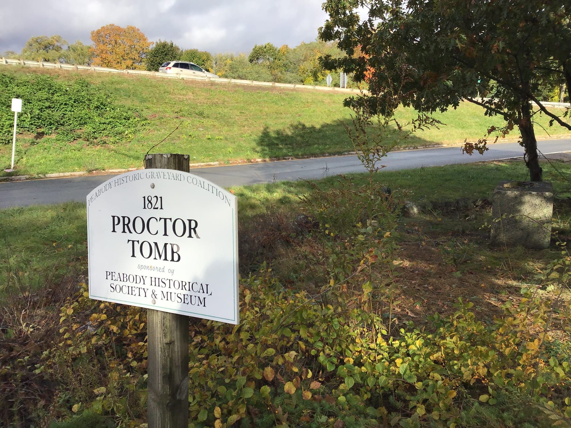 Proctor Tomb and House, October 2021