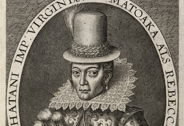 "Pocahontas" at the National Portrait Gallery, 10-6-24